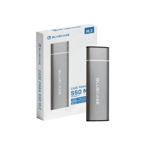 Case para SSD M.2 NVMe USB-C Bluecase BCPN2C-01