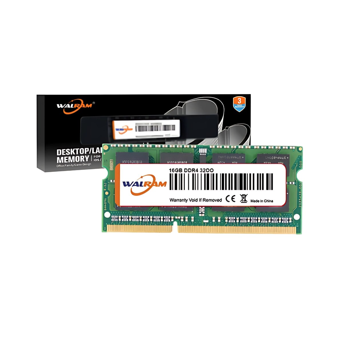 Memória Walram 16GB DDR4 3200MHz para Desktop