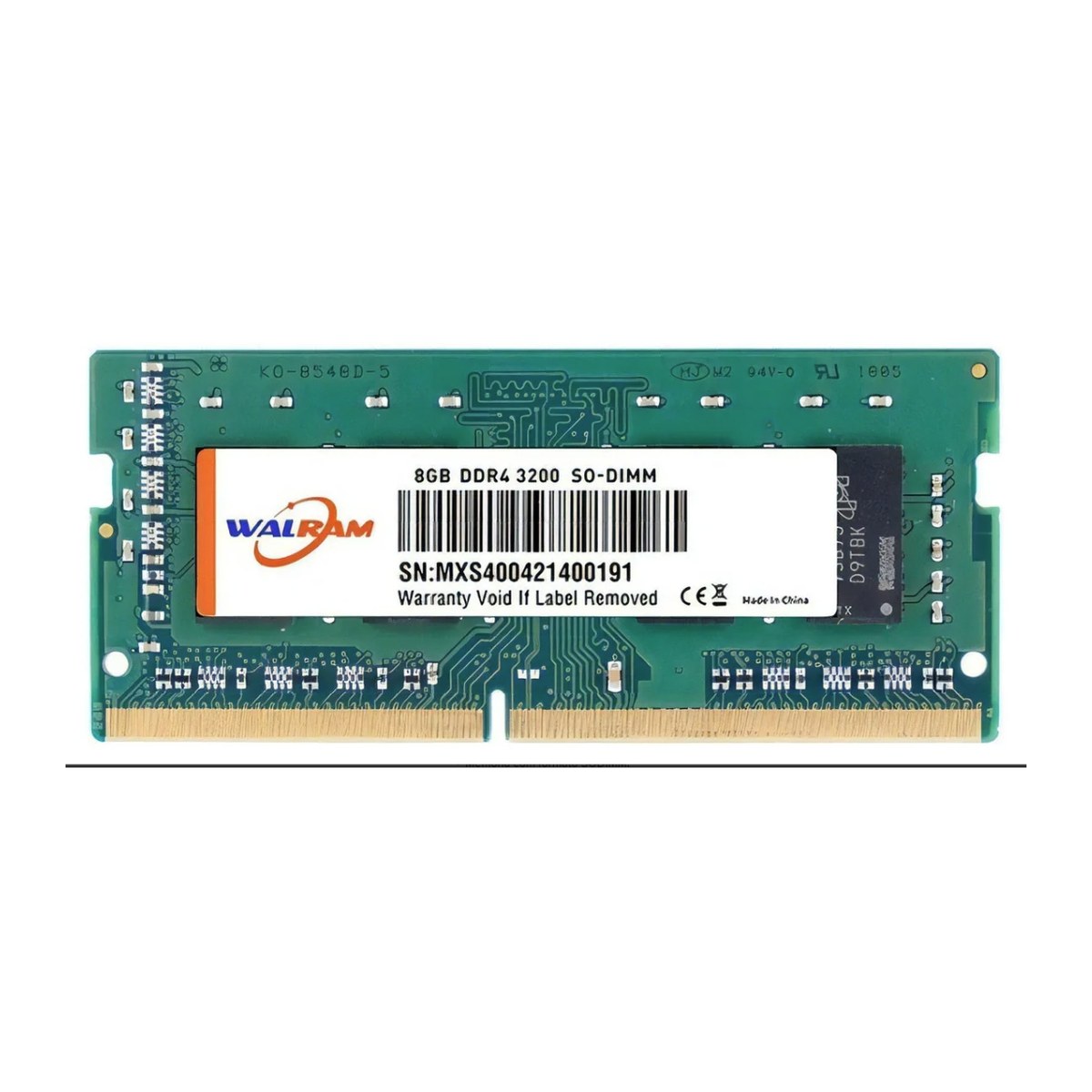 Memória Walram 8GB DDR4 3200MHz para Notebook